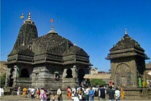 The photo of Trimbakeshwar Mandir. Moreover, it is one of the best temples in maharastra.
