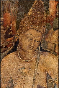 Mural paintings. Moreover, this painting belongs to ajanta caves.