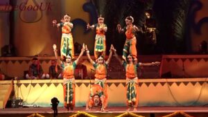 Another image of performing Gotipua Dance.