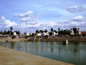Another beautiful view of mahamaham tank.