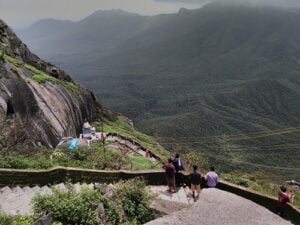 view of girnar mountain: junagarh inscription location