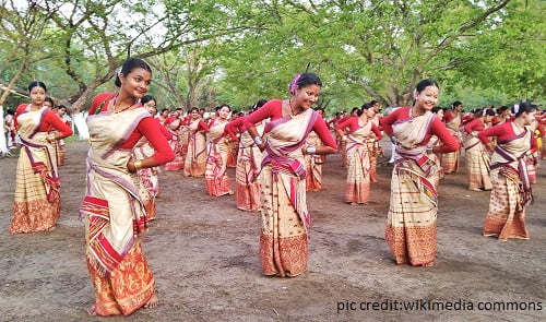image of bihu festival