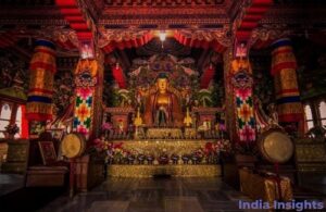 Another interior photo of the temple