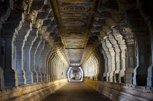 rameshwaram temple interior