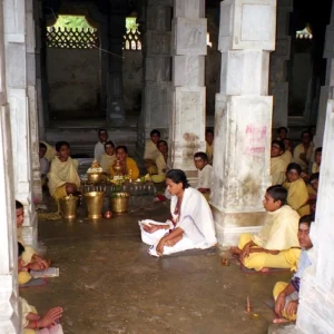 Services at the temple